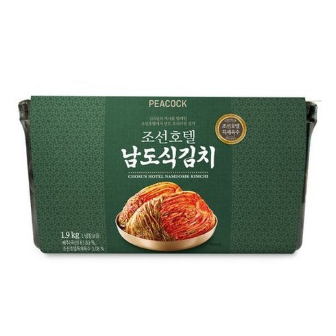 조선호텔 맛있는 남도식김치 1.9kg, 1개