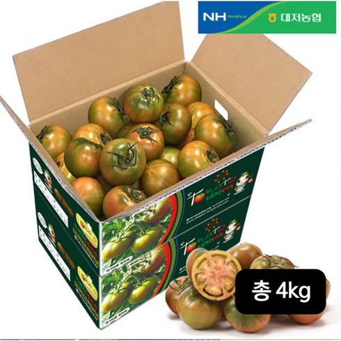대저농협 대저농협 24년 햇 대저 토마토 2kgX2(총 4kg/M사이즈), 단일옵션
