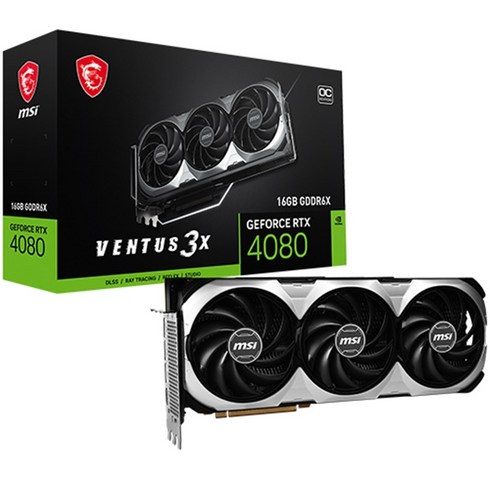 MSI GeForce RTX 4080 16GB VENTUS 3X OC