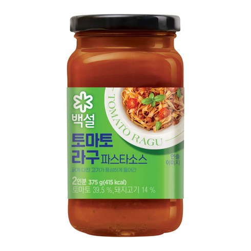 백설 토마토라구파스타소스 375G x2, 2개