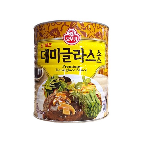 오뚜기 오쉐프 데미글라스, 3kg, 5개