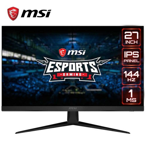 MSI 27인치 게이밍 모니터 옵틱스 G271 게이밍 144Hz 아이세이버 무결점 (170Hz 업그레이드 발송) / sy