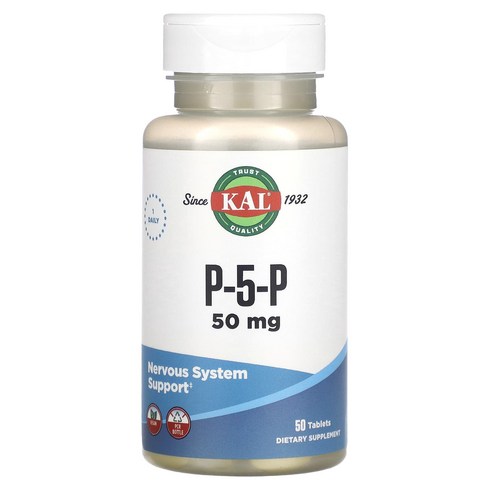 KAL P-5-P 50mg 50정, 6병