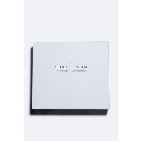 자라 ZARA 남자 향수 SEOUL 100ML + LISBOA 100ML247830