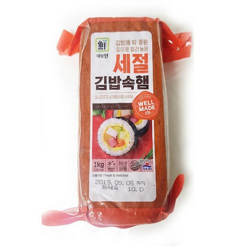 세절햄 - 대림선 세절김밥속햄 1kg * 6개