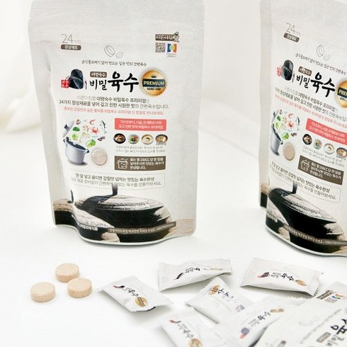 이른아침애 대령숙수 비밀육수프리미엄 4g x 20ea