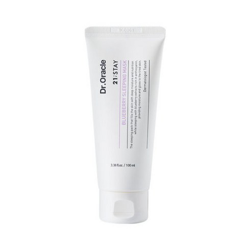 닥터오라클마스크팩 - 닥터오라클 21Stay 블루베리 슬리핑 마스크 100ml