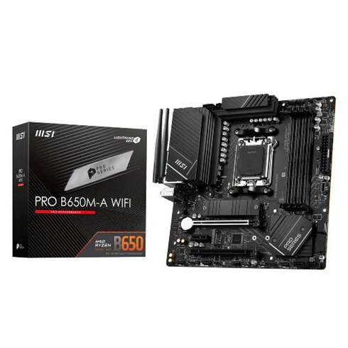 asrockb650mpglightning - MSI PRO B650M-A WIFI, 단일