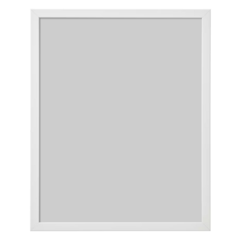 이케아 FISKBO 액자 (40X50)/인테리어소품, 화이트, 1개