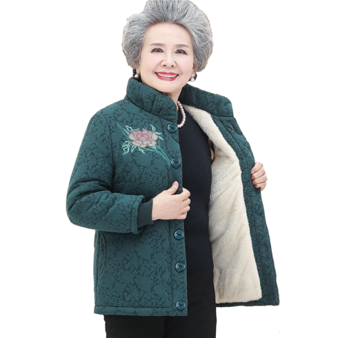 겨울 60-70대 할머니 솜옷 기모 외투12