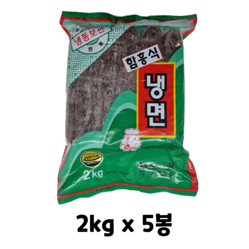 농민식품 함흥냉면 2kg X 5봉, 5개