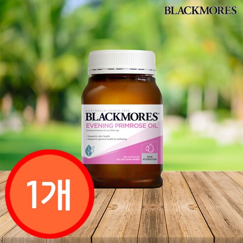 블랙모어스 이브닝 프림로즈 오일 1000mg 캡슐, 190정, 1개