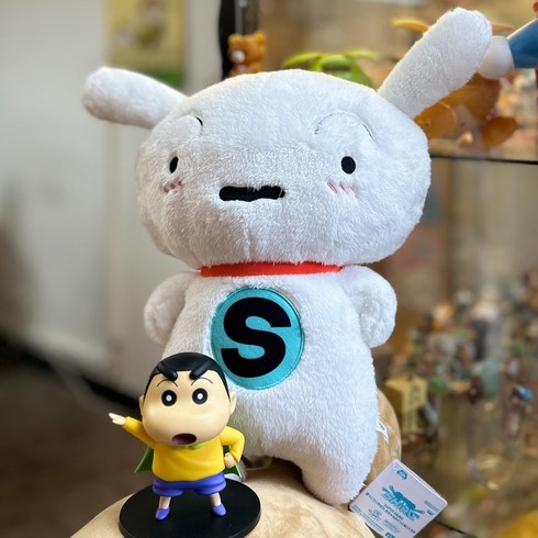 짱구는 못말려 슈퍼흰둥이 인형(일본수입정품), 1개