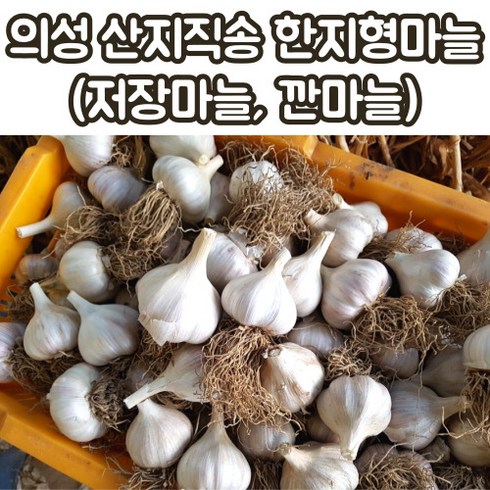 산지직송 의성마늘 한지형마늘 저장마늘 육쪽마늘 3kg 하 중 상 특 왕특, 3kg_상, 1박스