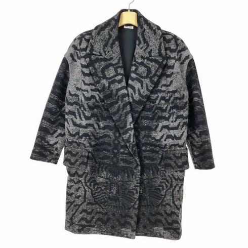 2023년 가성비 최고 미우미우코트 - (정품)(고고빈티지)미우미우 여3 순모 코트