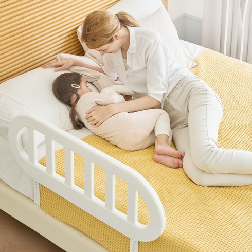 아이팜 휴대용 침대 안전가드, 화이트