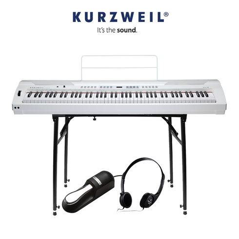 KURZWEIL 커즈와일 KA90 화이트 스테이지 키보드 x 거미다리 스탠드 패키지