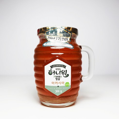 벌집꿀 - 천연벌꿀 자연숙성 아카시아 벌꿀 300g 돌잔치답례품, 3년숙성 아카시아+대추꽃