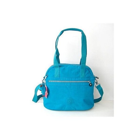 몽키숄더가격 - NWT Kipling Erine Shoulder Bag With Furry Monkey Turquoise Blue 848683