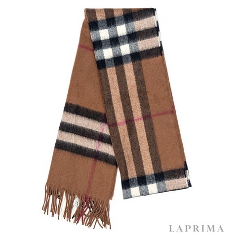 Burberry [명품]라프리마 버버리 체크 캐시미어 머플러 8037147
