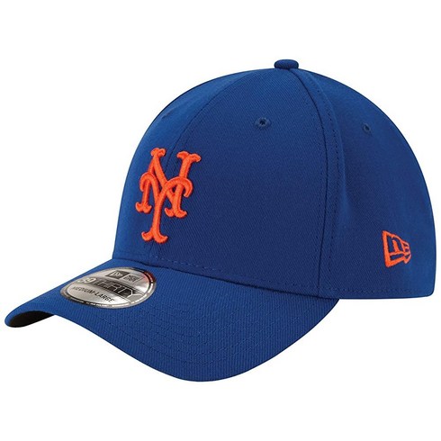 New Era MLB 팀 클래식 39thirty 스트레치 핏 캡 블루, Large-X-Large, New York Mets