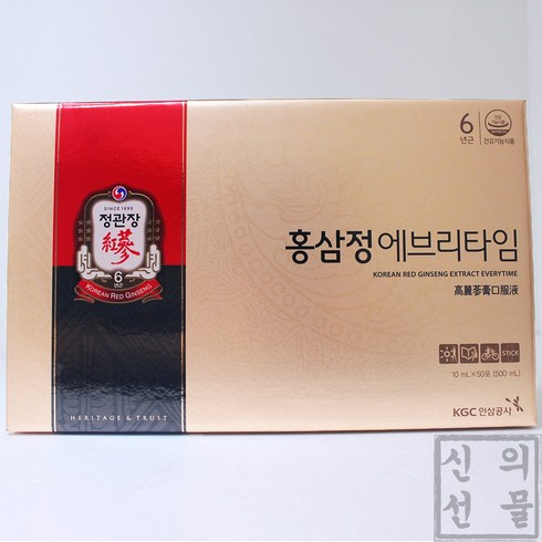 정관장 에브리타임 10mL X 50포 쇼핑백 포함, 1개