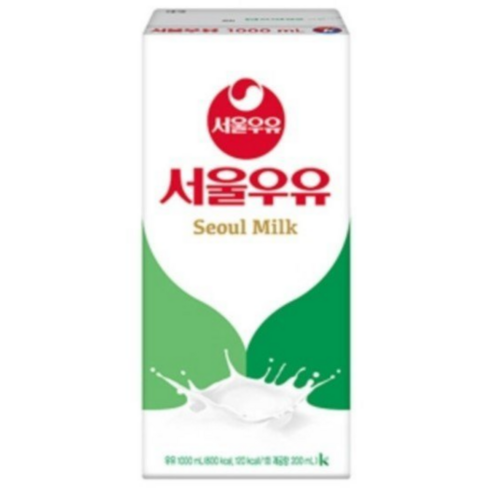 서울 우유 멸균 우유 1000ml 1L 10팩