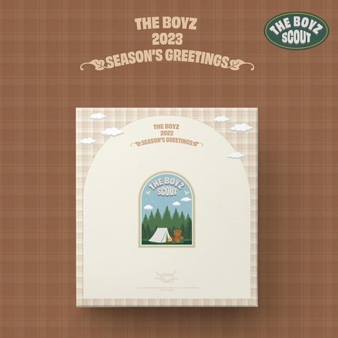 더보이즈 THE BOYZ SCOUT 2023 시즌 그리팅 캘린더 다이어리