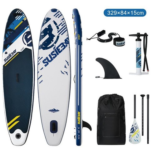 패들보드 - UNIS 공기주입식 SUP 패들보드 서핑보드 풀세트 항공배송, 그린(고프로) 335cm
