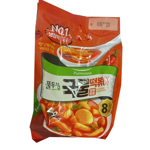 코스트코 떡볶이 - 코스트코 풀무원 국물떡볶이 아이스포장무료, 1개, 1.7kg