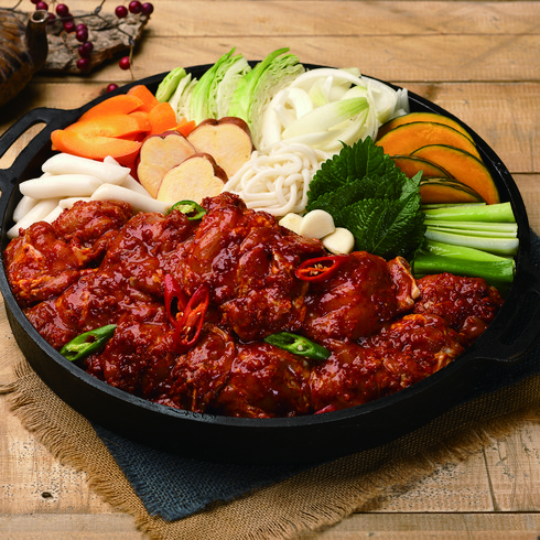 춘천원데이클래스 - 춘천강명희 춘천웰빙닭갈비1kg [국산통다리살+국산고추가루] 일반맛, 1kg, 1개