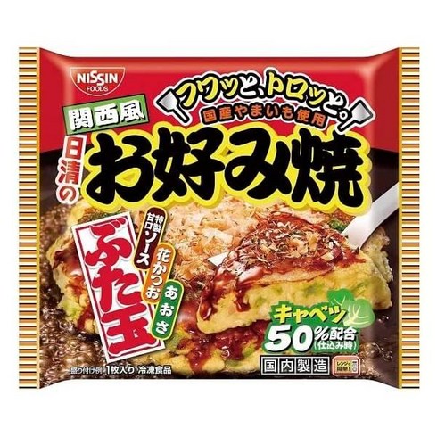 가메만넨113 - Nissin Kansai-style Okonomiyaki Butadama 닛신 간사이식 오코노미야키 부타다마 6팩