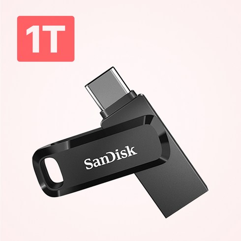 샌디스크 USB 메모리 Ultra Dual Go 울트라 듀얼 고 Type-C OTG USB 3.2 SDDDC3 1TB, 1개