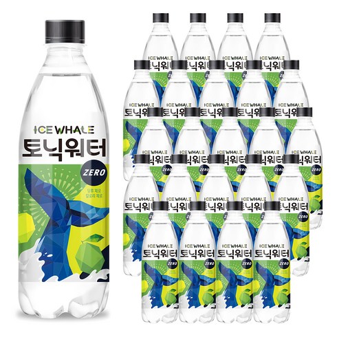 토닉워터제로 - 광동제약 아이스웨일 토닉워터 제로, 500ml, 24개