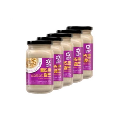 백설 프리미엄 트러플크림 파스타소스 355g x 5 선물 1위