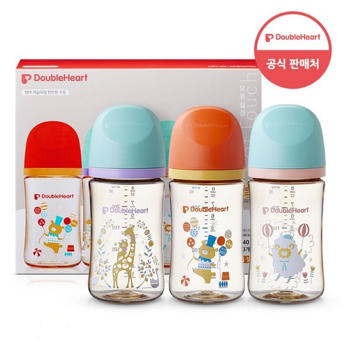 더블하트 모유실감 3세대 트리플팩 240ml(디어프렌즈), 서커스베어&블루밍가든&하늘을날꼬양, 240ml, 1세트