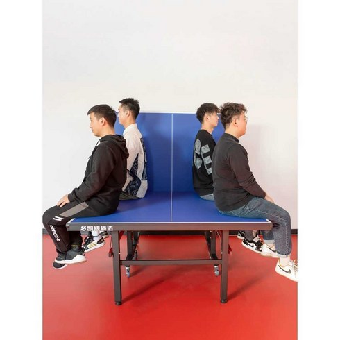 접이식 탁구대 이동식 탁구 다이 테이블 표준크기 홈 운동 스포츠 선수