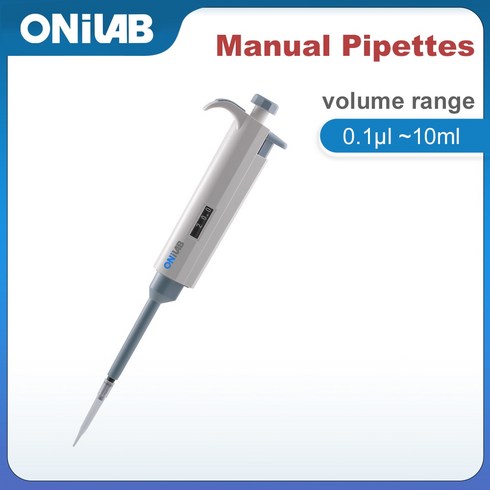 ONILAB 실험실 피펫 플라스틱 팁 포함 단일 채널 디지털 조절식 마이크로 장비