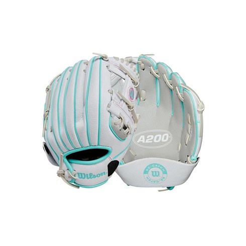 윌슨a200 - WILSON 2022 A200 EZ Catch 25.4cm(10인치) 야구 장갑 - 화이트/블랙/퍼플 오른손 투구, 오른손 던지기, 실버/화이트/틸, 1개