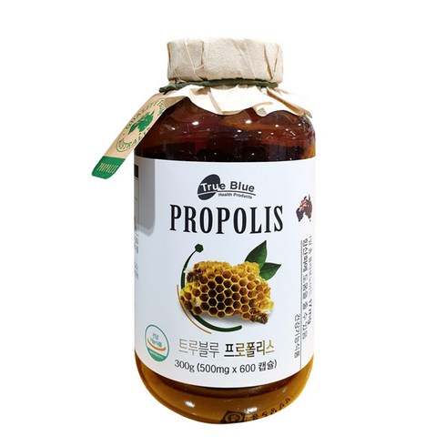 트루블루 프로폴리스 300g (500mg x 600캡슐), 1개, 600정