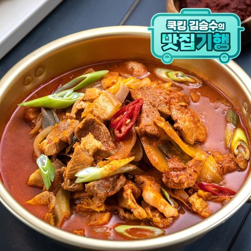 [밀팡] 미쓰발랑코 짜글이&치즈스파게티 밀키트 2~3인분 (1700g), 1개, 1700g