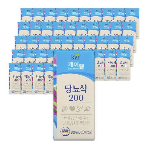 무배당 하나가득담은 99플랜 - 케어웰 당뇨식 200, 200ml, 48개