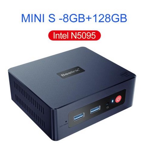 비링크 s12 pro - 와이퍼 블레이드 암 비링크 Beelink 미니 컴퓨터 게임 PC S12 프로 Win11 인텔 N100 16GB 500GB S N5095 1000M LAN VS J4125 GK T8, N5095 8G 128G, Intel Processor, 미국