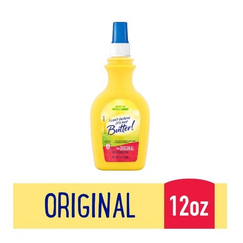 스프레이타입 버터스프레 12oz(340g) 3개 아이캔트빌리브 잇츠낫버터 I Can't Believe It's Not Butter Oil Spray, 340g