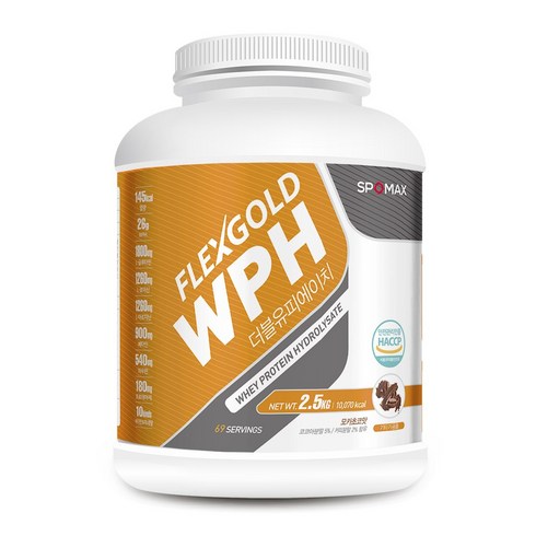 스포맥스 WPH 더블유피에이치 가수분해유청단백질 2.5kg, 1개