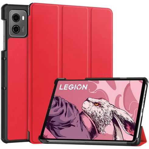 태블릿 케이스 스마트 덮개 사용 Lenovo Legion Y700 2023 2세대 TB-320FU 8.8형, [01] For Legion Y700 2023, Red