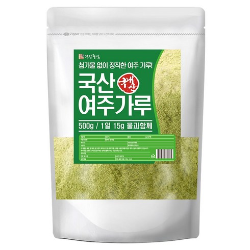 건강중심 국내산 여주 분말 500g, 3개