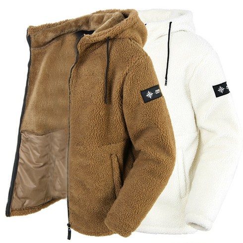 2023년 가성비 최고 뽀글이 - 양털 뽀글이후드 집업 뽀글이후리스 플리스 기모 자켓