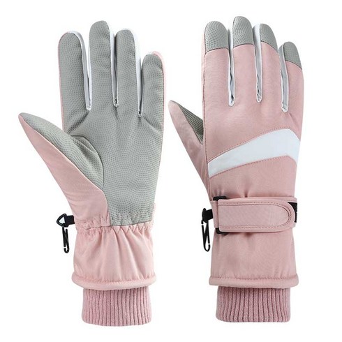 2023년 가성비 최고 골드윈스키장갑 - NUNUHANA스포츠 스키장갑 스케이트 스키 장갑#WQ, 여핑크