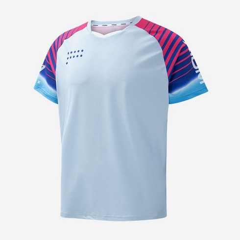 엑시옴 탁구상의 덱스터2 (스카이) 탁구유니폼 티셔츠